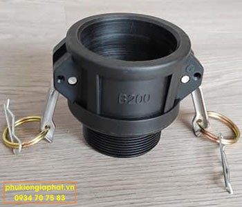 Đầu nối nhanh Camlock kiểu B bằng nhựa