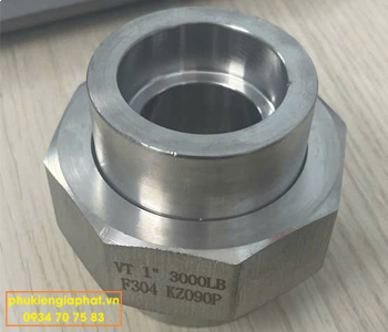 Rắc co nối hàn lồng áp lực cao inox 304