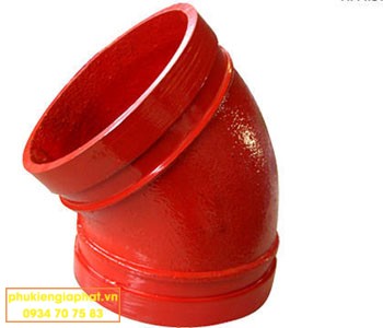 Grooved Elbow 45 Mech UL FM