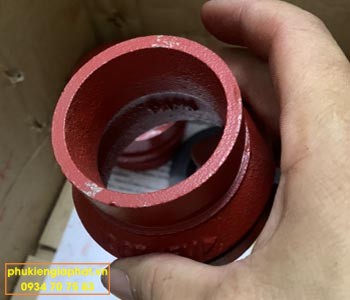 Bầu giảm nối rãnh Pccc
