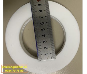 Ron Teflon mặt bích không lỗ RF