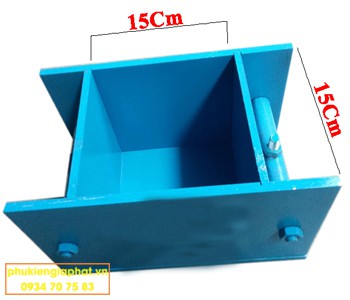 Khuôn mẫu bê tông thép 150x150x150mm