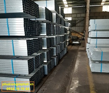 Thép hộp vuông 25 mạ kẽm Hòa Phát