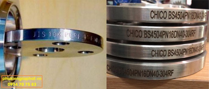 Bích chuẩn RF PN16 Inox 304