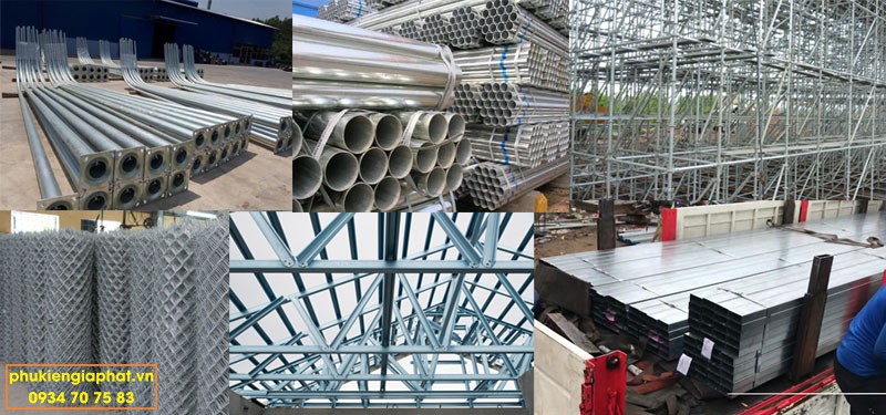 Ứng dụng của Thép mạ kẽm