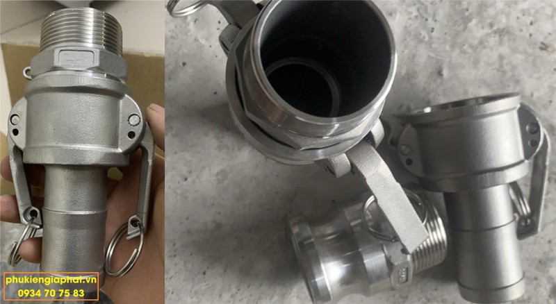 bo camlock inox kieu C duoi chuot