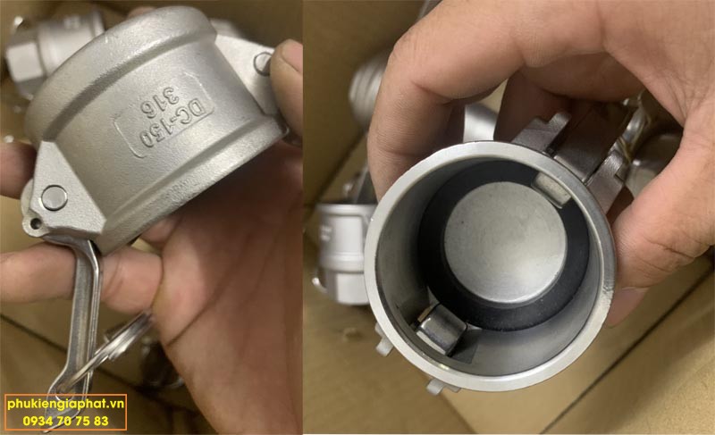 Nut bit inox kieu DC