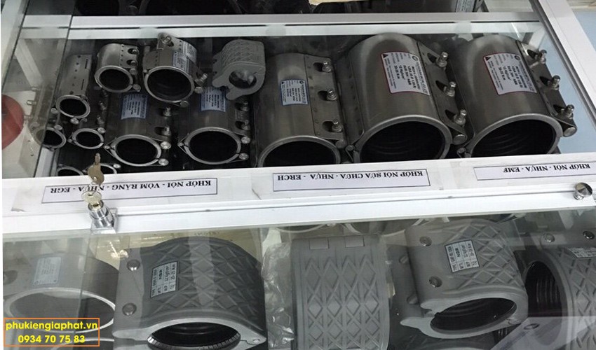 Khop noi sua chua duong ong bi nut phi 114mm