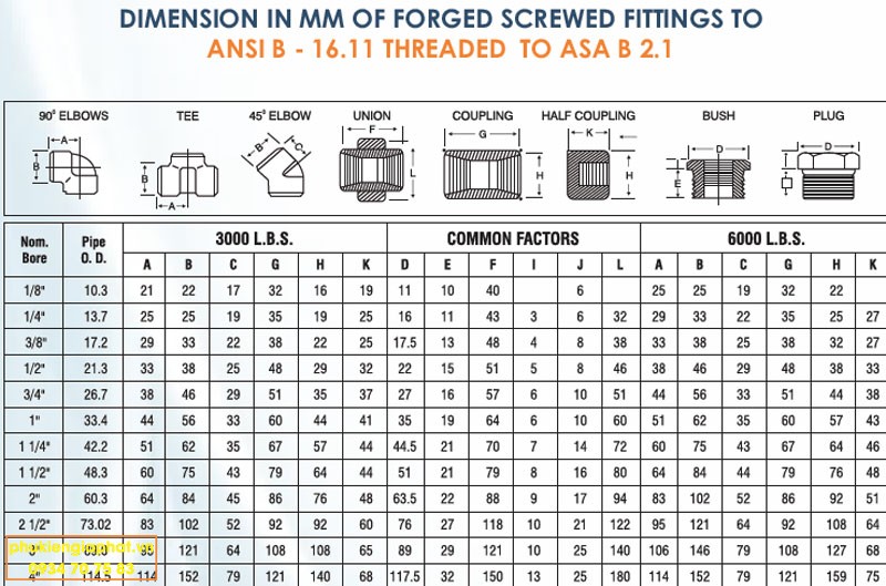 Dimesion Forged Thread NPT Half Coupling