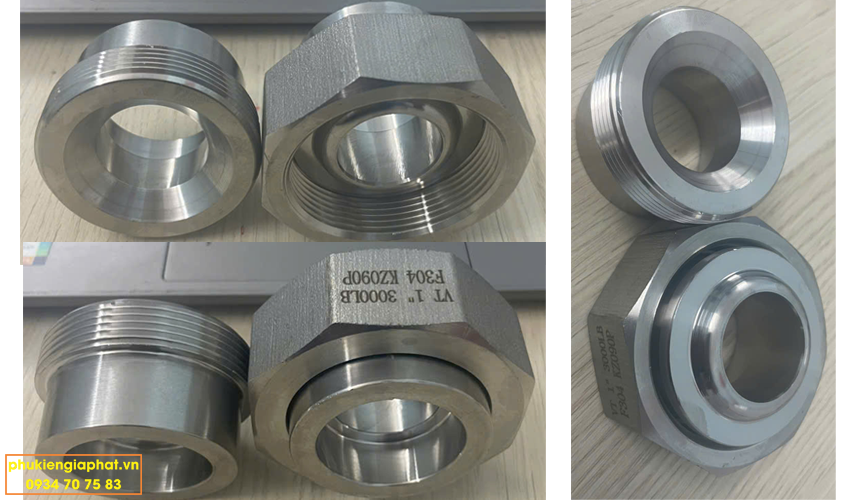 Rac co han long ap luc inox 304 D34