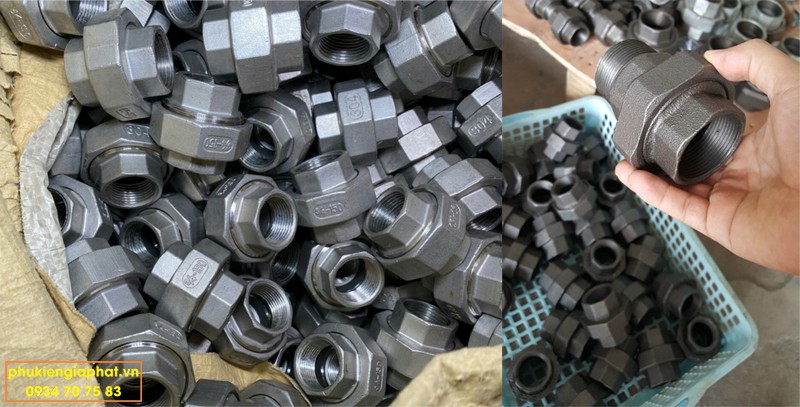 Rắc con ren thép rèn áp lực cao