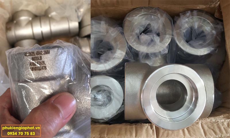 Socket weld equal Tee
