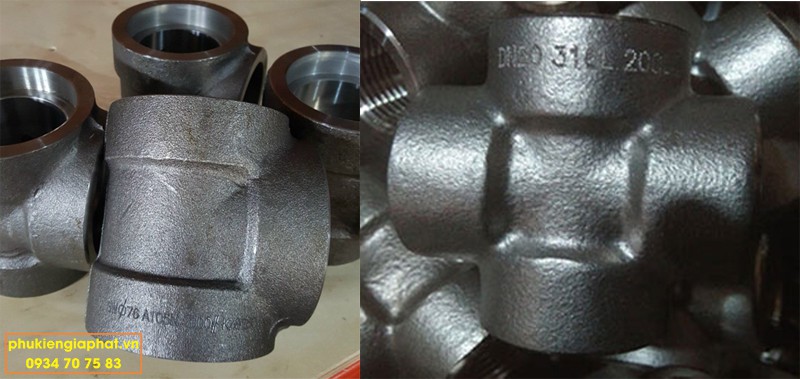 Ống nói chữ thập thép A105 class 3000 ASME B16 11
