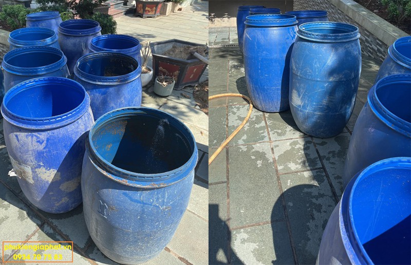 Can nhựa 120L