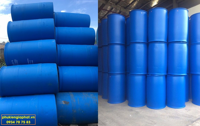 PHuy nhựa 4 đai cũ 2 nắp nhỏ