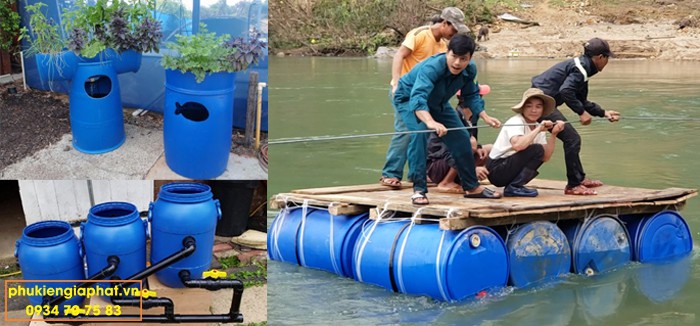 Ứng dụng của Phuy nhựa cũ