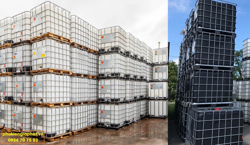 Refurbished IBC container steel