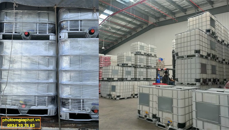 Tank 1 khối mới van nhỏ