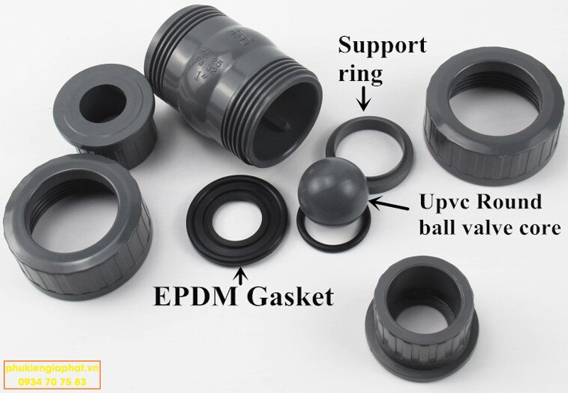Check valve double Union PVC 1inch