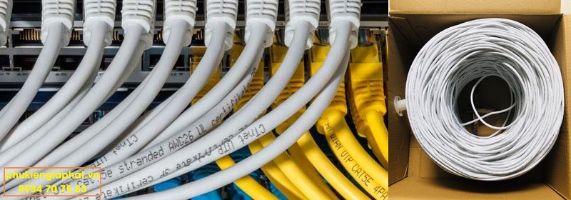 day mang cat5e trang commscope