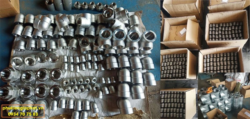 Co 45 độ hàn lồng áp lực 3000# inox 304 316