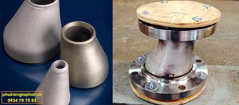 Bầu giảm lêch tâm inox sch40