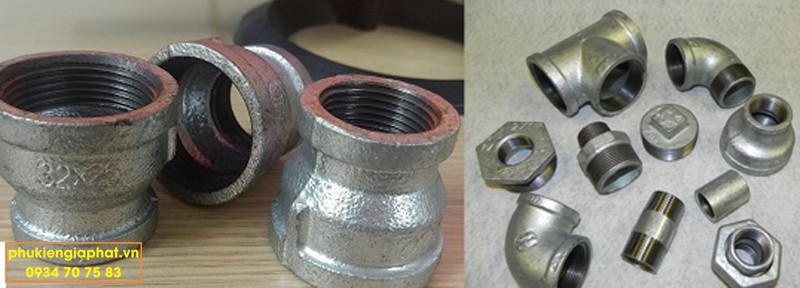 Galvanized steel fittings