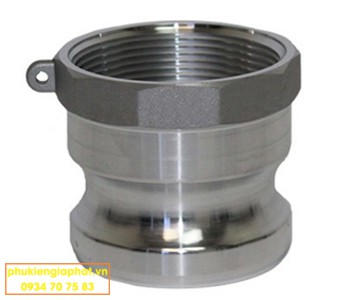 Khớp nối nhanh Inox kiểu A đầu đực ren cái