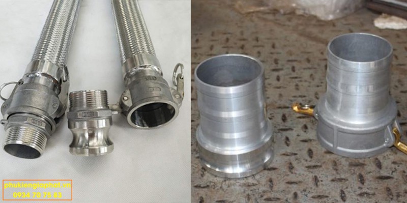 Stainless steel 304 camlock connection flexible