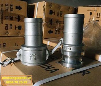 Khóa nhanh Inox kiểu C