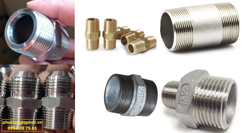Các loại kép 2 đầu ren ngoài