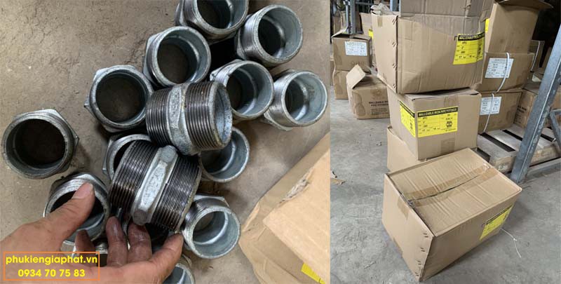 3inch Galvanized HEX Nipple