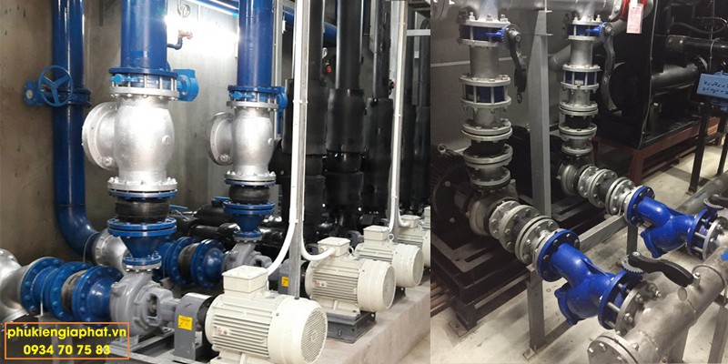 Khớp nối cao su chống rung DN100 PN16