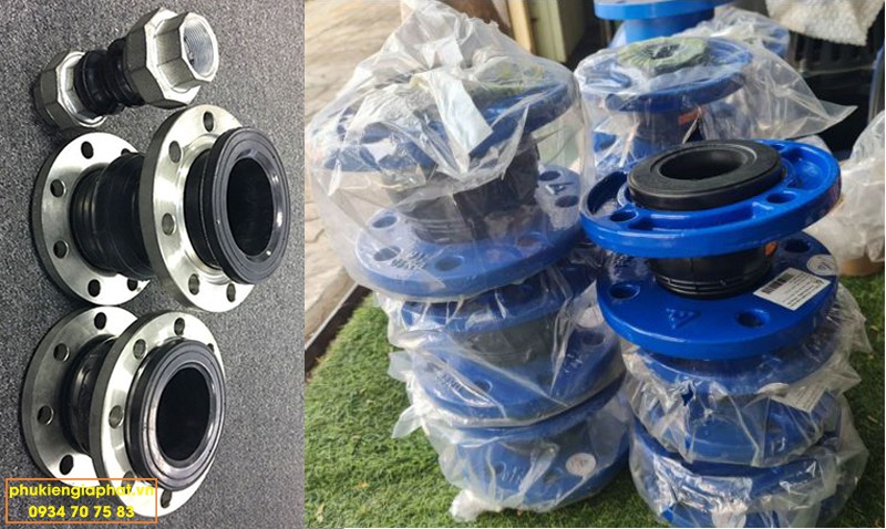 Khớp nối mềm cao su chống rung máy bơm