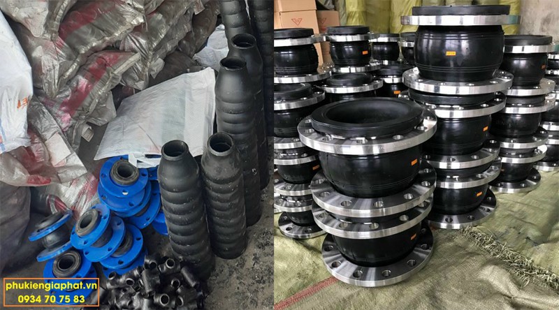 Nối mềm cao su mặt bích chuẩn DIN 4inch PN16