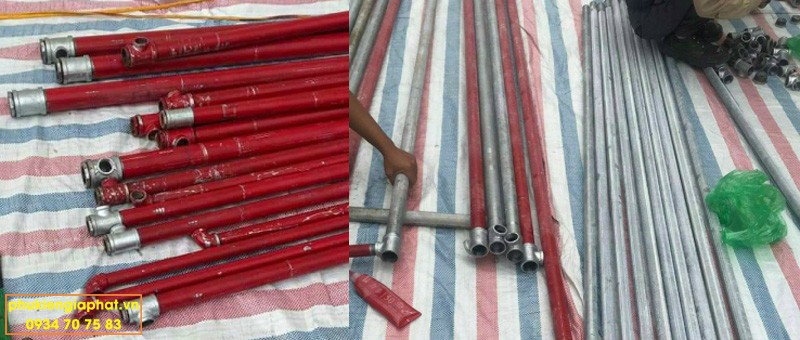Tee threaded galvanized mech