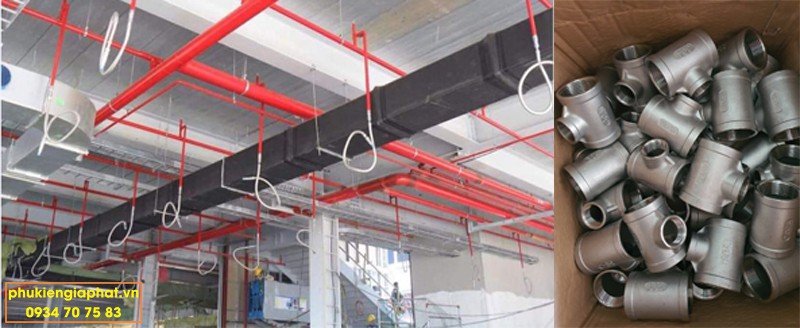 Tê giảm cho hệ thống PCCC