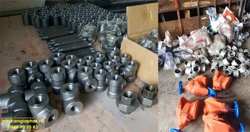 Tê ren áp lực cao A105 NPT