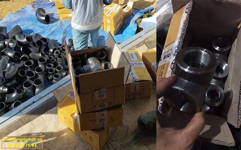 Tê đều thép áp lực cao ANSI 3000#