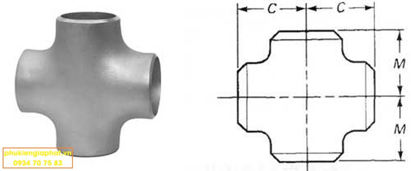 Cross weld ASME B16 9