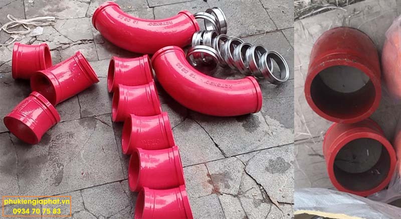 Elbow 90 Pump Concrete Pipe DN125