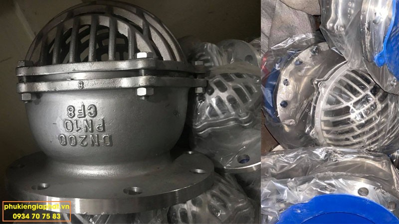 Foot valve YDK CF8 DN200