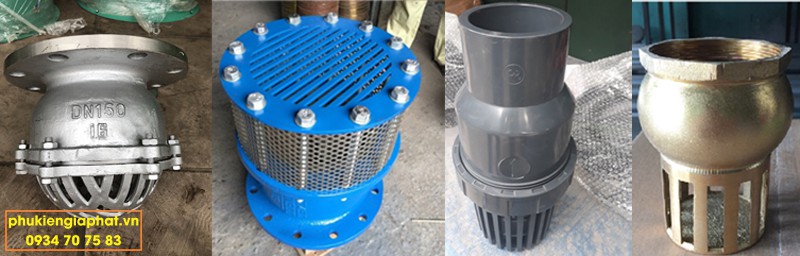 các loại rọ hút máy bơm