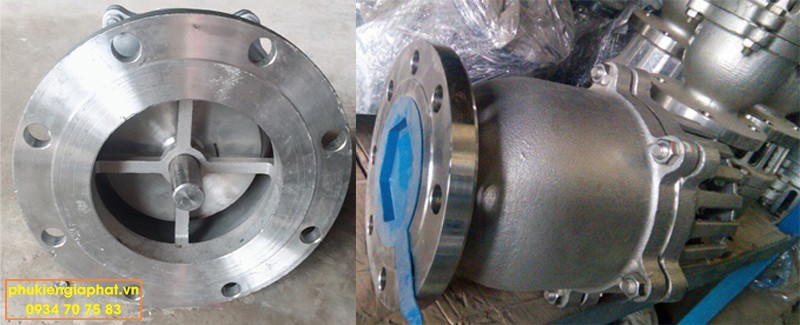 Vavle foot inox Dn300