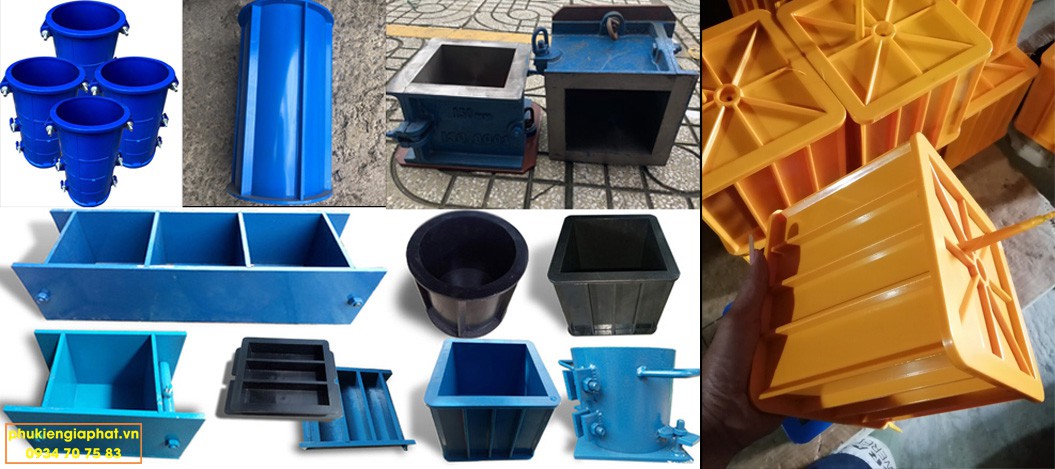 Các loại khuôn đúc mẫu bê tông