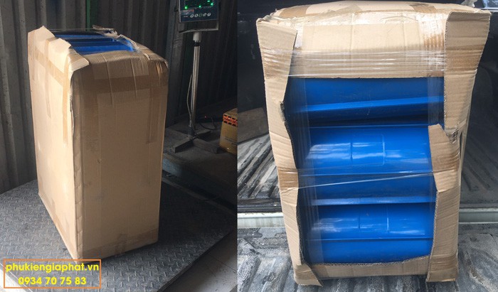 khuôn nhựa hình trụ đóng gói thùng carton