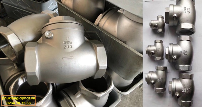 Van 1 chieu inox Kitz