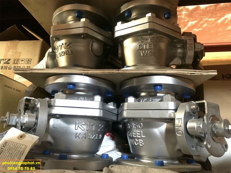 Ball vavle Kitz WCB Steel inch 150lbs