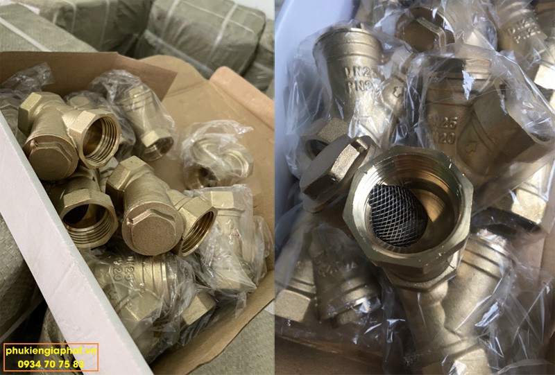Y strainer brass
